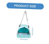 FONDOTIN Paquet De Transport pour Petits Animaux Et Cochon d'Inde, Portable Respirant en Tissu Vert, Taille 30x25x25 Cm, pour Balades en Extérieur Et Voyages, Adapté Aux Hamsters Et Chinchillas
