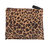 FONDOTIN Paquet d'Épicerie Réutilisable Grand Format en Tissu Oxford 210D Pliable et Portable Motif Léopard Poche Shopping Pratique pour Courses et Rangement au Quotidien Léger et