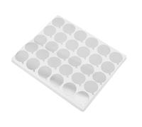 FONDOTIN Patchs Jetables en Aluminium pour Colle à Cils 50 Feuilles Autocollantes Étanches Protection Précise pour Extensions de Cils Ruban Adhésif Isolant Respirant Usage Professionnel