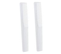 FONDOTIN Peigne à Cheveux en Plastique Lot de 5 Peignes Antistatiques Dents Fines et Larges pour Salon Hôtel Maison Coupe et Lissage Adapté à Tous Types de Cheveux