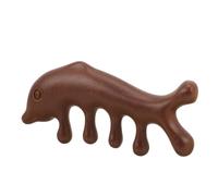 FONDOTIN Peigne De Massage En Bois, 5 Dents, Ergonomique Pour Acupuncture, Outil De Massage Du Cuir Chevelu, Relaxant Musculaire, Soin Bien-domicile, Usage Corporel, Détente Et Stimulation Cutanée