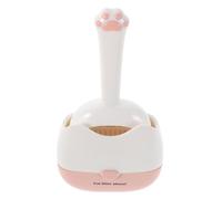 FONDOTIN Pelle à Litière Murale avec Tamis Double Ouverture en Plastique Léger 22 Cm, Ramasse-crottes pour Chatons, Nettoyage Intérieur Et Appartement