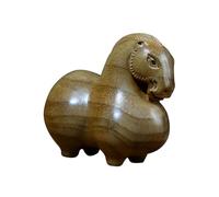 FONDOTIN Pendentif en Bois Élégant de Cheval Décor Suspendu Doré en Bois de Nanmu Léger 39G 65X4X6 CM Accessoire Téléphone Portable et Porte-Clés Décoration Artisanale Chinoise