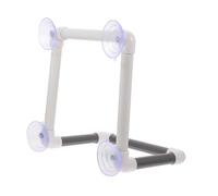 FONDOTIN Perchoir pour Perroquets Multifonction Support de Bain et Station de pour Oiseaux de Compagnie Plateau Suspendu pour Jeu Accessoire pour Perruches et Conures