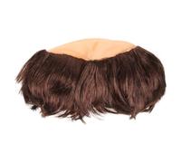 FONDOTIN perruque avec une casquette chauve Harry perruques cosplay prédicateur pour chauve capuchon de tête de fête cosplay p soie