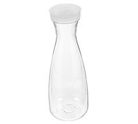 FONDOTIN Pichet à Jus avec Couvercle Cruche Transparente Portable pour Boissons Froides Eau Thé Lait Cuisine et Bar Usage Domestique et Hôtelier
