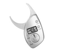 FONDOTIN Pince de Mesure de Graisse Corporelle Portable LCD Numérique Caliper Pli Cutané Précis pour Suivi de Grasse