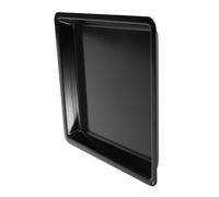 FONDOTIN Plaque de Cuisson Acier Émaillé Lèchefrite Antiadhésive Capacité pour Pizza Biscuits et Rôtis Plateau de Cuisson Plat Professionnel pour Cuisine