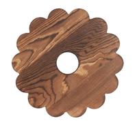 FONDOTIN Plateau pour Pot de Fleur Rond Massif avec roulettes Drainage par Support Mobile Robuste pour Plantes Intérieur et Grands Pots Frein Diagonal Sécurisé