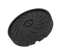 FONDOTIN Plateau Rond Plastique avec roulettes Invisibles et Bac Amovible Support Pot de Fleur Mobile Protection Sol pour Intérieur Balcon et Jardin Résistant et Facile à Déplacer