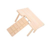 FONDOTIN Plateforme pour Hamster avec Rampe Escalade Support Multifonctionnel pour Cage Petits Animaux Aire Activité Robuste et Sécurisée Massif