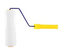 FONDOTIN Pointes pour Enduit Autonivelant Bulles Manchon avec Manche Ergonomique pour Peinture et Lissage de Sols Couleur Aléatoire