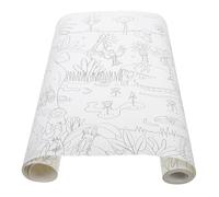 FONDOTIN Poster Géant à Colorier Thème Jungle pour Garçon Fille Affiche Décorative Papier Résistant pour Créativité Dessin et Apprentissage Groupe