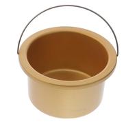 FONDOTIN Pot à Cire Aluminium Non Adhérent pour Chauffe-cire Professionnel Accessoire Fiable pour Épilation et Fonte de Bougies Résistant à Haute Température Facile à Couleur Aléatoire