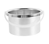FONDOTIN Pot de Remplacement pour Chauffe-cire Alliage Aluminium Bol Métallique pour Fonte Rapide de Cire Accessoire Professionnel pour Épilation