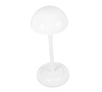 FONDOTIN Présentoir À Chapeaux Blancs Support Télescopique Pour Perruques En Plastique Accessoire De Vente Au Détail