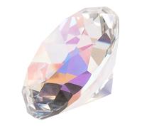 FONDOTIN Presse-papier Diamant Décoratif Grand Format pour Nail Art, Modèle Main Réaliste en Résine Gros Strass Scintillants, Accessoire Photo Ongles et Décoration de Table Manucure