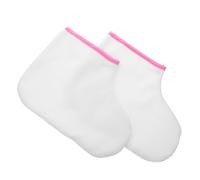 FONDOTIN Protège-pieds en Coton et Velours pour Bains de Paraffine, Facile à Porter, Garde Pieds Chaud, 2 Pièces pour Usage à Domicile et Soins Spa