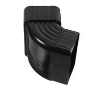 FONDOTIN Raccord Coude Gouttière Alliage Aluminium Connecteur Flexible pour Tuyau de Descente Pluviale et Facile à Installer Accessoire Étanche pour Système Évacuation des Eaux de Pluie