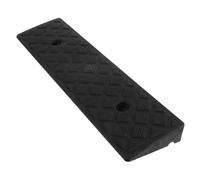 FONDOTIN Rampe de Bordure Plastique Robuste Antidérapante pour Seuils Allées Trottoirs Montée Voiture Scooter et Camion Usage Polyvalent