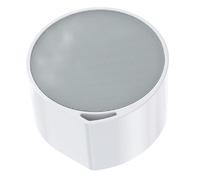 FONDOTIN Râpe Pédicure Double Face Abs et Verre Nanométrique Épilateur Compact pour Hommes Élimination Douce des Callosités et Peau Morte Outil Manuel Polyvalent pour Jambes