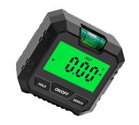 FONDOTIN Rapporteur Angle Numérique Magnétique avec Écran LCD Jauge Angle Numérique Portable Précision Testeur Nivellement pour Menuiserie et Bâtiment