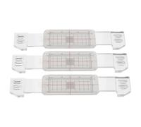 FONDOTIN Règle de Mesure des Fissures Murales Portable 3 Pièces Kit de Surveillance des Fissures Outil de Mesure de Largeur pour Détection et Enregistrement