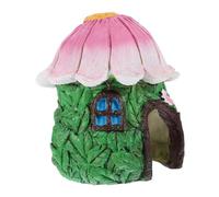 FONDOTIN Reptile Box Decoration Flower Hiding House Resin Aquarium Ornament for Fish and Shrimp Safe Durable Habitat for Reptile and Hamster Couleur Aléatoire Couleur Aléatoire