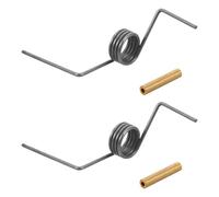 FONDOTIN Ressort de Porte de Réfrigérateur avec Manchon Cuivre Ressort de Torsion Haute Tension pour Réparation de Portes Françaises de Rechange pour Compresseur et Quincaillerie