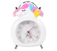 FONDOTIN Réveil Licorne Garçon Fille sans Pile Horloge de Bureau avec Alarme Claire et Design Créatif Cadeau Pratique pour Garçons et Filles