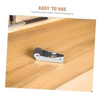 FONDOTIN Roulette Fixe Tpe Silencieuse Résistante à Lusure Montage Vertical ou Latéral Roue Directionnelle pour Porte Coulissante et Meuble Usage Intérieur DIY