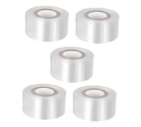 FONDOTIN Ruban de Greffage Auto-adhésif PE pour Jardinage, 5 Pièces 30 Mm X 120 M, Film de Protection Végétale Respirant pour Arbres Fruitiers et Fleurs, Solide et Étanche à L’air