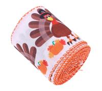 FONDOTIN Ruban DIY pour Noeud Automne Résistant pour Cadeaux Décoration Thanksgiving Harvest Festival