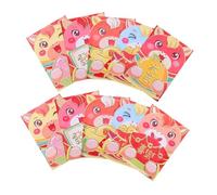 FONDOTIN Sachets de Pochettes Rouges Année Cheval Enveloppes Chinoises Hong Bao Carton pour An Thème Fête Printemps Traditionnel