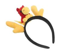 FONDOTIN Serrage-tête Cheval en Peluche avec Oreilles de Cerf, Accessoire Costume Animaux pour Filles et Adultes, Bandeau Décoratif pour Fêtes, Carnaval et Cosplay, Couleur Vive,