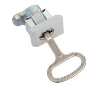 FONDOTIN Serrure de Coffret Électrique avec Clé Verrou de Porte de Armoire Métallique Durable Verrou à Loquet Robuste pour Boîte de Distribution et Casiers Sécurisés