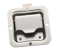 FONDOTIN Serrure Encastrée Acier Inoxydable pour Remorque et Camping car Loquet Mécanique Durable Verrouillage Sécurisé des Outils Installation Discrète Haute Résistance