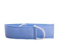 FONDOTIN Serviette de Bain Longue en Éponge Loofah Naturelle Bleu, Facile à Saisir Frotter le Dos, Adaptée aux Garçon et Filles Personnes Âgées