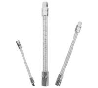 FONDOTIN Set de Rallonges Flexibles pour Clé à Douille avec Tige Articulée Extension Flexible pour Clé à Cliquet Outil Léger pour Réparations Automobiles et Entretien Domestique