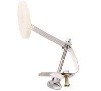 FONDOTIN Silencieux à tambour métallique, sourdine pour instruments de musique, pour caisse claire, alliage et felt, clip-on design, home practice, eliminates overtones, reusable