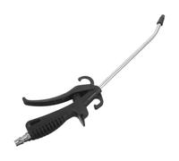 FONDOTIN Soufflette Air Comprimé Haute Pression avec Longue Buse Noire Outil Pneumatique de Dépoussiérage Polyvalent pour Compresseur D’air, Lance de Soufflage pour Nettoyage Atelier,