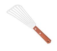 FONDOTIN Spatule à Poisson Acier Inoxydable Résistante à Haute Température Spatule Grill Polyvalente pour Retourner Poisson Œufs Steak et Crêpes Ustensile de Cuisson Antiadhésif pour