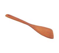 FONDOTIN Spatule Poignée Longue Ergonomique pour Cuisson Œufs Pancakes Poisson Ustensile Cuisine Main Droite