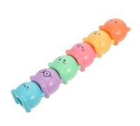 FONDOTIN Stylo Surligneur Empilable Ours Kawaii Marqueur Surligneur pour Étudiants Stylo Marqueur et Portable pour École et Bureau Adorable pour Amateurs de Dessin Animé