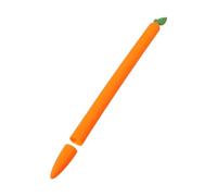 FONDOTIN Stylus Pen Cover Silicone Cartoon Carrot Compatible avec Pencil Protection Durable pour Écran Tactile Facile à Installer Et Pratique Au Quotidien