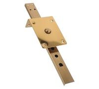 FONDOTIN Support Appui Tête Réglable pour Chaise de Salon Inoxydable Accessoire Professionnel Doré pour Siège de Coiffure Ergonomique de Remplacement pour Salon de Beauté