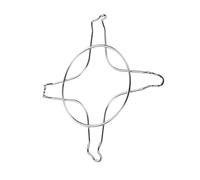 FONDOTIN Support de Cuisinière Gaz Acier Inoxydable Râtelier Multifonction pour Wok et Cuisson Vapeur Stand Robuste pour Usage Domestique et Professionnel