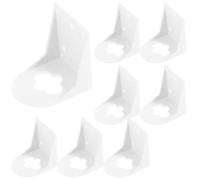 FONDOTIN Support de Robinet en Plastique PP Léger pour Fixation Murale Équerre de Fixation en L Compatible Robinets à Filetage Direct ≤15 MM Accessoire pour Purificateur d'Eau Lot de