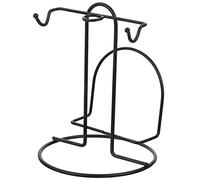 FONDOTIN Support de Tasse Forgé pour Bureau Porte Gobelets et Présentoir Dassiettes Support de Séchage Polyvalent pour Maison et Décoration de Table