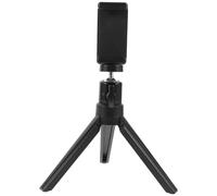 FONDOTIN Support de Téléphone Trépied Portable Rotule Réglable, Compatible Smartphone et Tablette, Trépied Léger et Compact pour Enregistrement Vidéo à Domicile ou Bureau